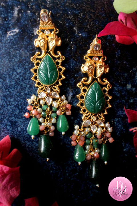 diamond drop earrings