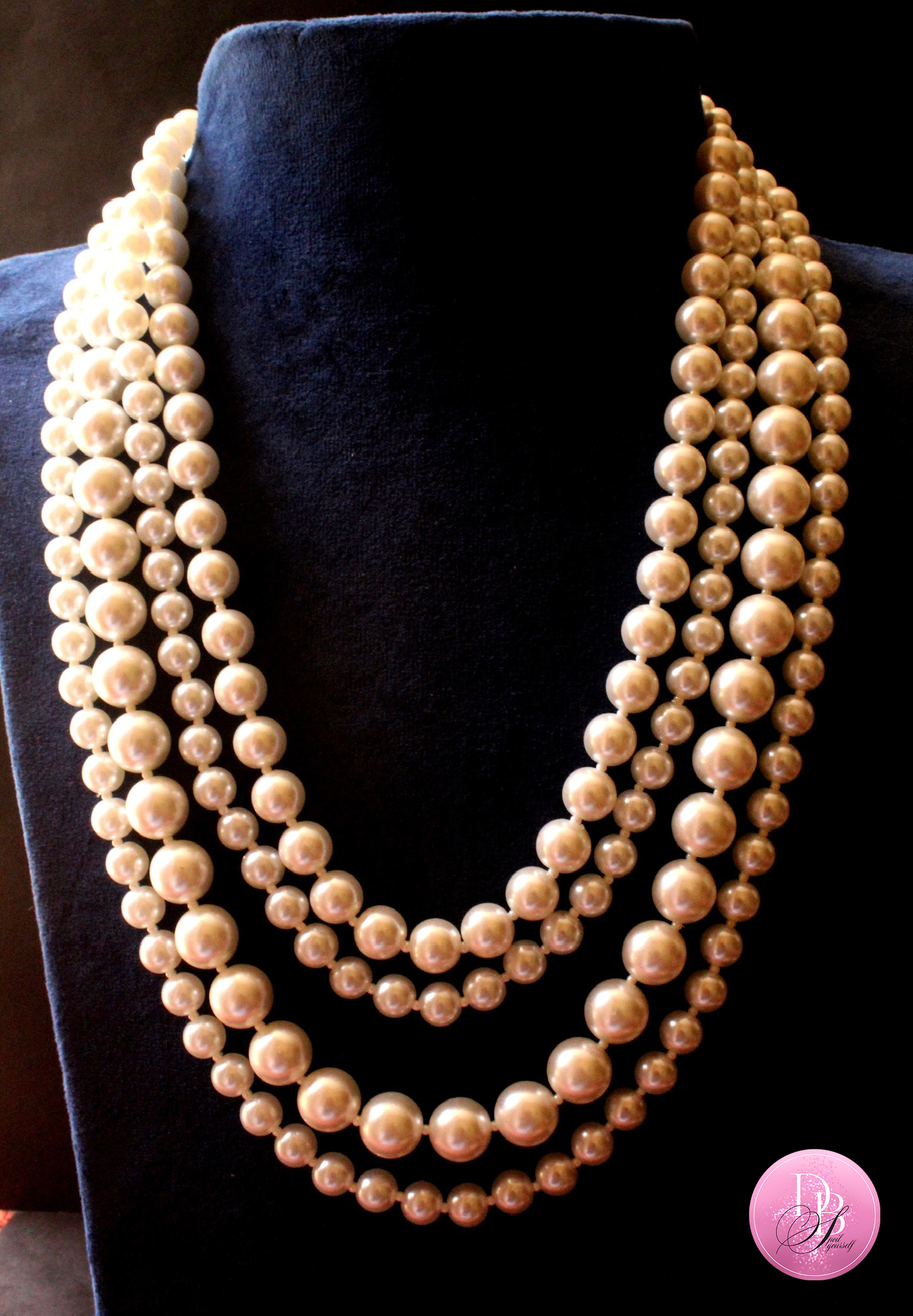 Pearl 4-Line Long Necklace – Indian Jewellery Melbourne